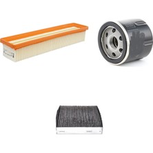 Sardes Filtre Seti Dacia Logan Iı 1.2 75 Beygir Benzinli 2012+ 3lü Hava + Yağ F. + Polen