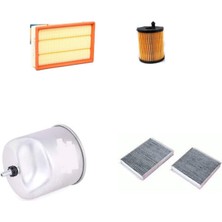 Sardes Filtre Seti Citroen Ds Ds3 3 1.6 E-Hdi Dizel 92 Beygir 4lü Hava + Yağ F. + Yakıt + Polen