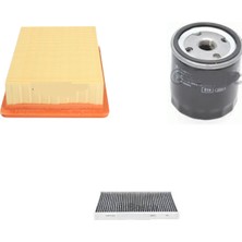 Sardes Filtre Seti Fiat Marea 1.9 Dizel 3lü Hava + Yağ F. + Polen