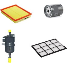 Sardes Filtre Seti Fiat Palio Benzinli 1999-2001 1.2 1.4 1.6 4lü Hava + Yağ F. + Yakıt + Polen