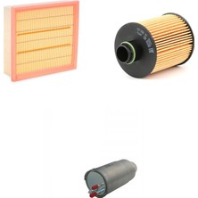 Sardes Filtre Seti Alfa Romeo Mito 1.6 Jtd Dizel Start Stop Olmayan Araçlar 3lü Hava + Yağ F. + Yakıt Filtre