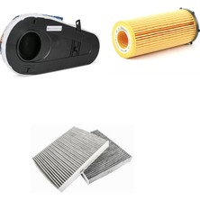 Sardes Filtre Seti Bmw 7 Serisi 730 Dizel 2008-2015 245 Beygir 3lü Hava + Yağ F. + Polen