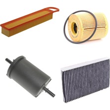 Sardes Filtre Seti Citroen C4 1.4 Vtı Benzinli 2011+ 95 Beygir 4lü Hava + Yağ F. + Yakıt + Polen