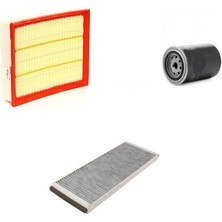 Sardes Filtre Seti Audi A4 1.9 Tdı Dizel 1996-1999 3lü Hava + Yağ F. + Polen