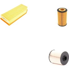 Sardes Filtre Seti Mercedes E200 Cdı W210 1996-1999 Dizel 3lü Hava + Yağ F. + Yakıt Filtre