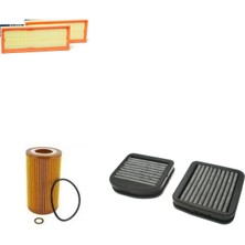 Sardes Filtre Seti Mercedes S Serisi S 350 W220 2002-2005 245 Beygir Benzin 3lü Hava + Yağ F. + Polen