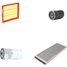 Sardes Filtre Seti Volkswagen Passat 1.9 Tdı Dizel 90 - 110 Beygir 1996-2000 4lü Hava + Yağ F. + Yakıt + Polen