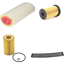 Sardes Filtre Seti Bmw 3 Serisi E46 320 D Dizel 136 Beygir 1998-2004 4lü Hava + Yağ F. + Yakıt + Polen