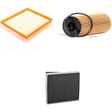 Sardes Filtre Seti Bmw 3 Serisi F30 F80 318I Benzin 2015-2018 3lü Hava + Yağ F. + Polen