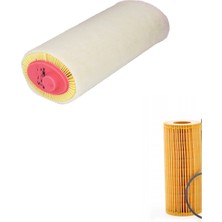 Sardes Filtre Seti Bmw 3 Serisi E46 320 D Dizel 150 Beygir 1998-2004 2li Hava + Yağ Filtre