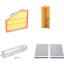 Sardes Filtre Seti Bmw 5 Serisi E60 520 D Dizel 2008-2010 M47D20(204D4) Motor 4lü Hava + Yağ F. + Yakıt + Polen