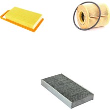 Sardes Filtre Seti Citroen C5 Iı 2.0 16V Benzinli 2005-2007 3lü Hava + Yağ F. + Polen