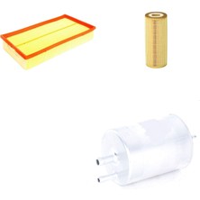 Sardes Filtre Seti Mercedes E200 W210 1996-1999 136 Beygir Benzin 3lü Hava + Yağ F. + Yakıt Filtre