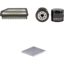 Sardes Filtre Seti Hyundai Accent Blue 1.4 Benzin 2010-2018 3lü Hava + Yağ F. + Polen