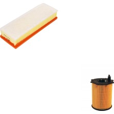 Sardes Filtre Seti Peugeot 206 1.6 Hdı Dizel 2004-2009 2li Hava + Yağ Filtre