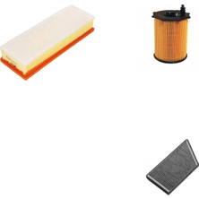 Sardes Filtre Seti Peugeot 206 1.6 Hdı Dizel 2004-2009 3lü Hava + Yağ F. + Polen