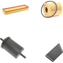 Sardes Filtre Seti Peugeot 206 1.4 Benzinli 4lü Hava + Yağ F. + Yakıt + Polen