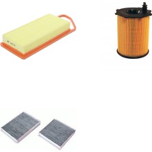Sardes Filtre Seti Peugeot 207 1.4 Hdı Dizel 2007-2010 3lü Hava + Yağ F. + Polen