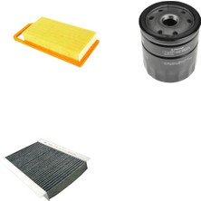 Sardes Filtre Seti Peugeot 407 2.0 Benzinli 136 Beygir 2005-2007 3lü Hava + Yağ F. + Polen