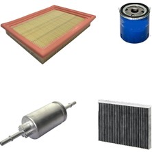 Sardes Filtre Seti Ford Fiesta 1.4 2003-2008 Benzinli 4lü Hava + Yağ F. + Yakıt + Polen