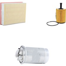 Sardes Filtre Seti Audi A4 2.0 Tdı Blb Bna Bre Brf Motor 2005-2008 3lü Hava + Yağ F. + Yakıt Filtre
