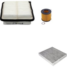 Sardes Filtre Seti Toyota Yaris 1.5 2017-2020 Benzinli 115 Beygir 3lü Hava + Yağ F. + Polen