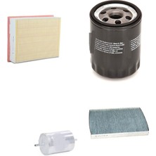 Sardes Filtre Seti Audi A4 1.8 T Benzinli 2001-2004 4lü Hava + Yağ F. + Yakıt + Polen