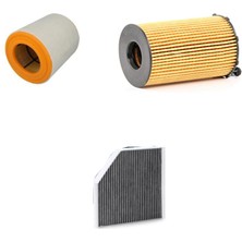 Sardes Filtre Seti Audi A7 3.0 Tdı 2011-2018 3lü Hava + Yağ F. + Polen