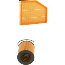 Sardes Filtre Seti Bmw 5 Serisi E60 520 I Benzin 2004-2007 2li Hava + Yağ Filtre