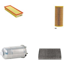 Sardes Filtre Seti Seat Cordoba 1.9 Tdı Dizel 2000-2002 4lü Hava + Yağ F. + Yakıt + Polen