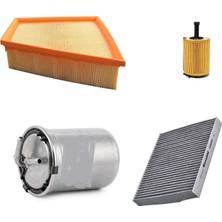 Sardes Filtre Seti Skoda Fabia 1.4 Tdı 2003-2008 Dizel Bnm Bnv Motor 4lü Hava + Yağ F. + Yakıt + Polen