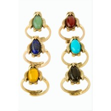 Zero Land Xmpdby Penguen Doğaltaşlı Otk Yüzük - Akik