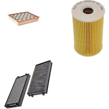 Sardes Filtre Seti Bmw X5 E70 3.0 3.5 Sd Dizel 286 Beygir 2007-2012 3lü Hava + Yağ F. + Polen