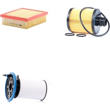 Sardes Filtre Seti Fiat 500 x 1.6 2.0 Multijet Dizel 2016+ 3lü Hava + Yağ F. + Yakıt Filtre