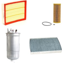 Sardes Filtre Seti Audi A6 1.9 Tdı Dizel 1998-2004 4lü Hava + Yağ F. + Yakıt + Polen