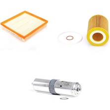 Sardes Filtre Seti Bmw 1 Serisi F20 F21 118 I Benzinli 2011-2019 3lü Hava + Yağ F. + Yakıt Filtre