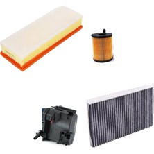 Sardes Filtre Seti Citroen C4 1.6 Hdı Dizel 2005-2011 4lü Hava + Yağ F. + Yakıt + Polen