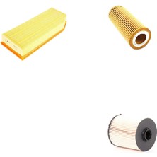 Sardes Filtre Seti Mercedes E320 Cdı W210 2000-2002 Dizel 197 Beygir 3lü Hava + Yağ F. + Yakıt Filtre