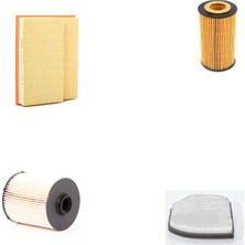 Sardes Filtre Seti Mercedes C220 Cdı W202 1993-1999 Dizel 125 Beygir 4lü Hava + Yağ F. + Yakıt + Polen