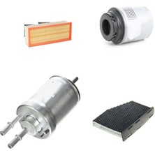 Sardes Filtre Seti Volkswagen Beetle 1.4 Tsi Benzin 2011-2018 4lü Hava + Yağ F. + Yakıt + Polen