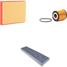 Sardes Filtre Seti Mini Cooper R50 R53 1.6 2001-2006 Otomatik Şanzıman 3lü Hava + Yağ F. + Polen
