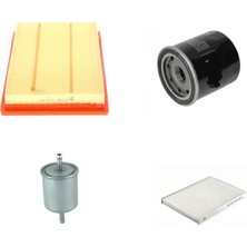 Sardes Filtre Seti Nissan Almera Iı 1.8 Benzin 2000-2001 4lü Hava + Yağ F. + Yakıt + Polen