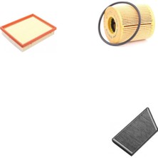 Sardes Filtre Seti Peugeot 206 1.4 Benzin 2004-2009 Şase No Gerekli 3lü Hava + Yağ F. + Polen