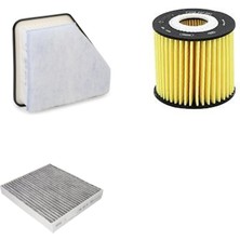 Sardes Filtre Seti Toyota Auris 1.4 D 4d Dizel 2009-2012 3lü Hava + Yağ F. + Polen