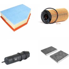 Sardes Filtre Seti Bmw 5 Serisi F90 G30 G31 520 D Dizel 2017+ 4lü Hava + Yağ F. + Yakıt + Polen