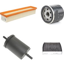 Sardes Filtre Seti Dacia Logan Iı 1.2 75 Beygir Benzinli 2012+ 4lü Hava + Yağ F. + Yakıt + Polen