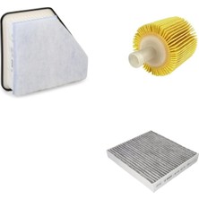 Sardes Filtre Seti Toyota Avensis 2.0 D 4d 2009-2011 Dizel 3lü Hava + Yağ F. + Polen