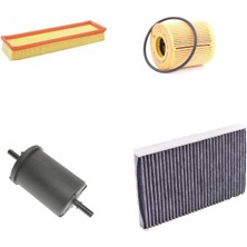 Sardes Filtre Seti Peugeot 307 1.4 Benzinli 88 Beygir 2004+ 4lü Hava + Yağ F. + Yakıt + Polen