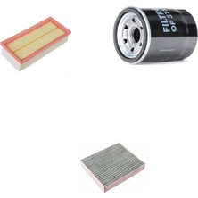 Sardes Filtre Seti Smart Fourfour 1.1 1.5 2004-2007 Benzinli 3lü Hava + Yağ F. + Polen