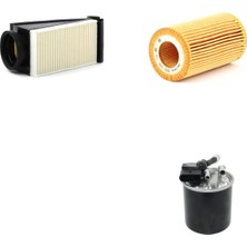 Sardes Filtre Seti Mercedes Glc 250 Amg Dizel 204 Beygir XC253 2015-2017 3lü Hava + Yağ F. + Yakıt Filtre